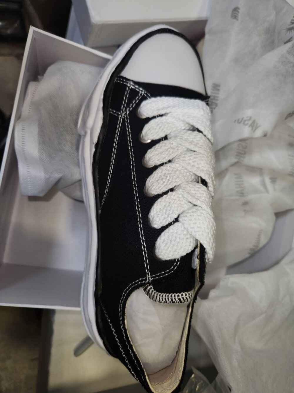 Mason MIhara YASUHIRO  EURO 43 USA 10 Japan 27.5 CM HANK OG Sole Canvas sneakers